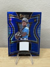 2025 Select Selective Swatches Agustin Ramirez Blue Pulsar - Miami Marlins RC