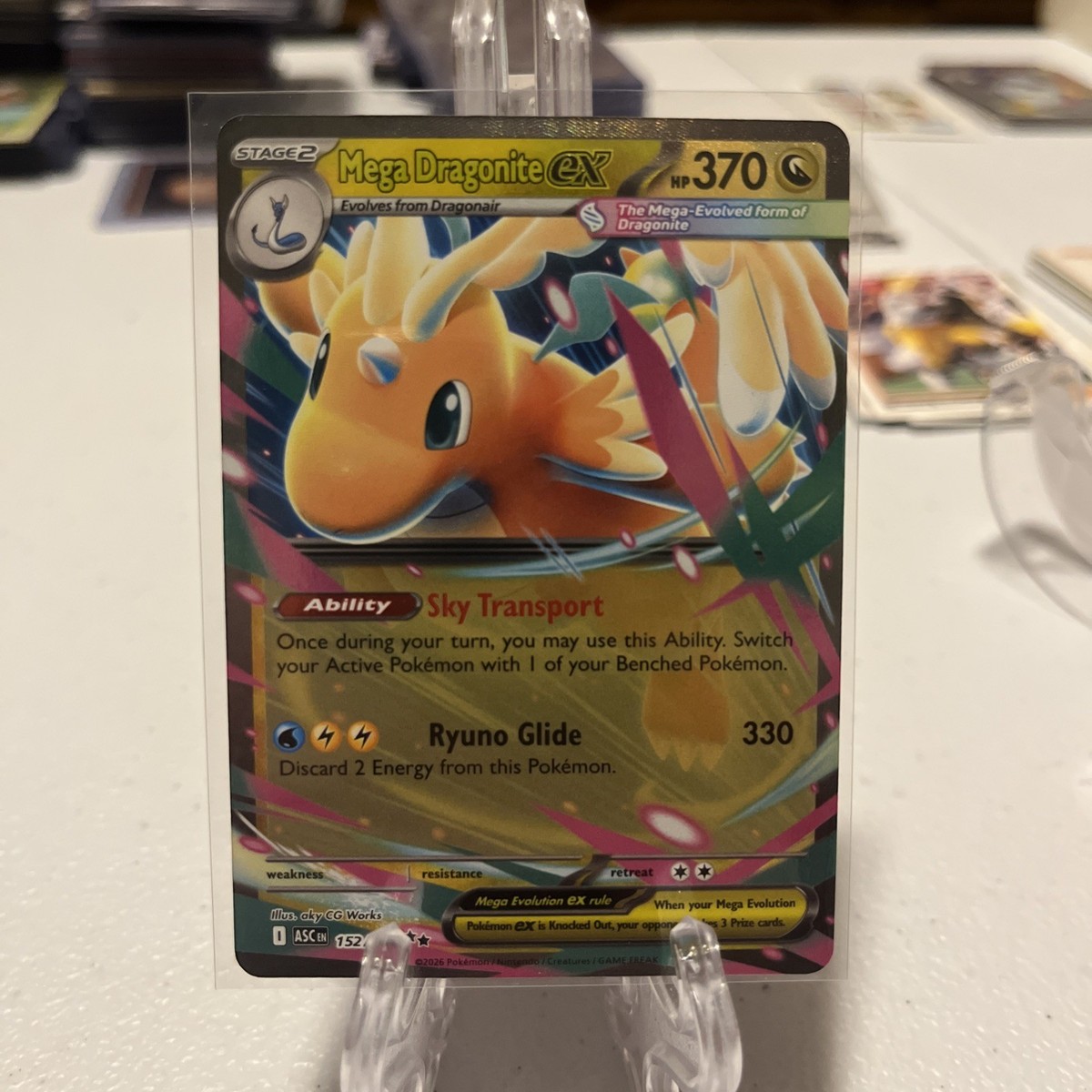 Pokémon TCG Ascended Heroes Mega Dragonite EX 152/217 | eBay