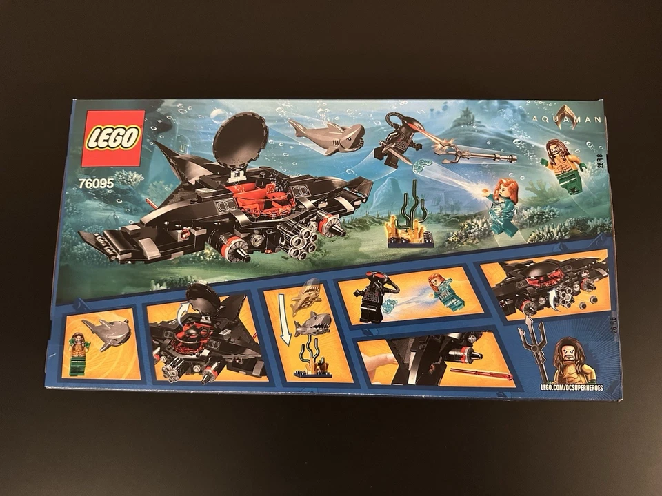 Lego DC Super Heroes Aquaman Black Manta Strike 76095 - Juego retirado Foto 2 de 4