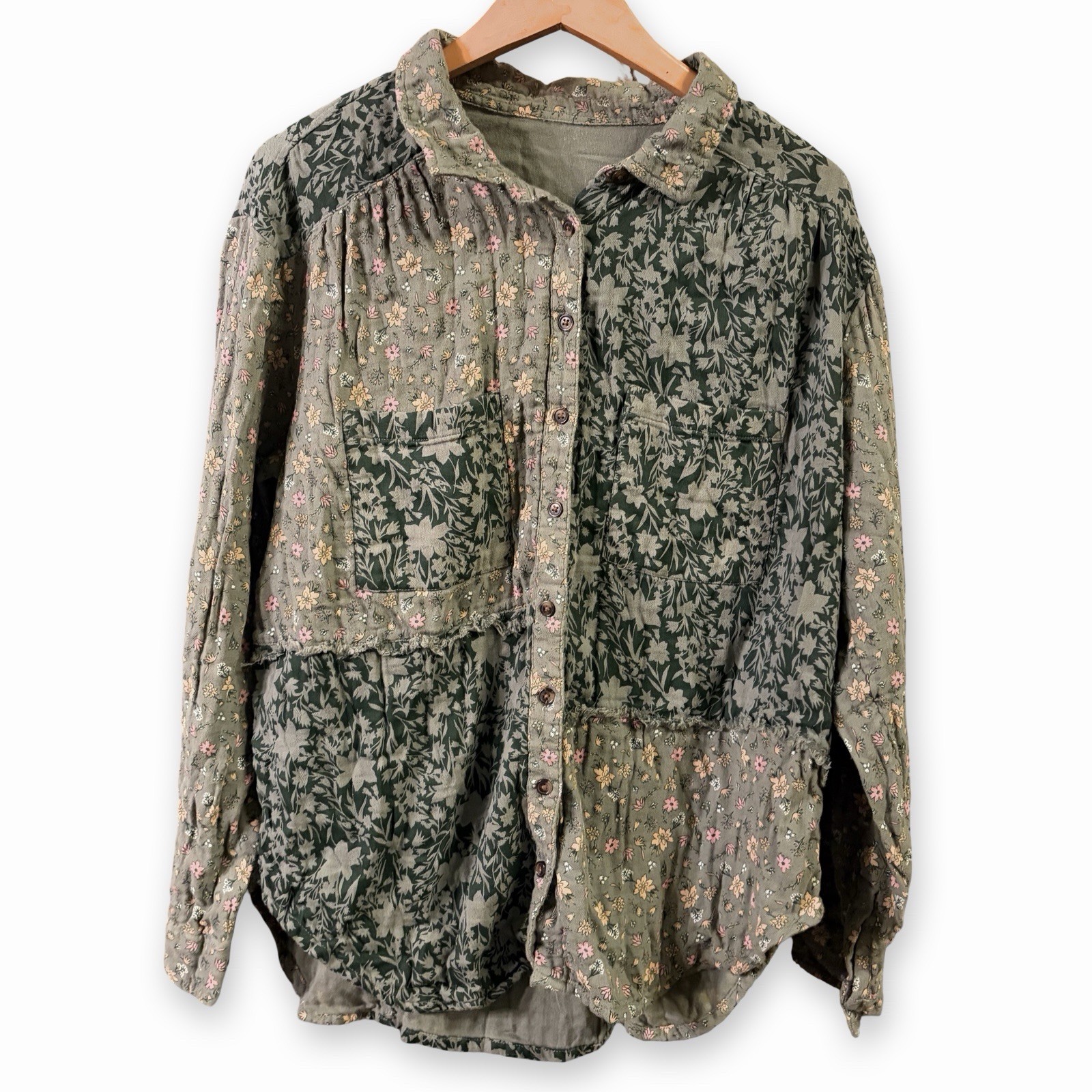 100% Organic Cotton Patchwork Lightweight Woman’s… - image 1