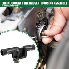 Engine Coolant Thermostat Housing Assembly for BMW 318i 1996-1999 No.11531743017