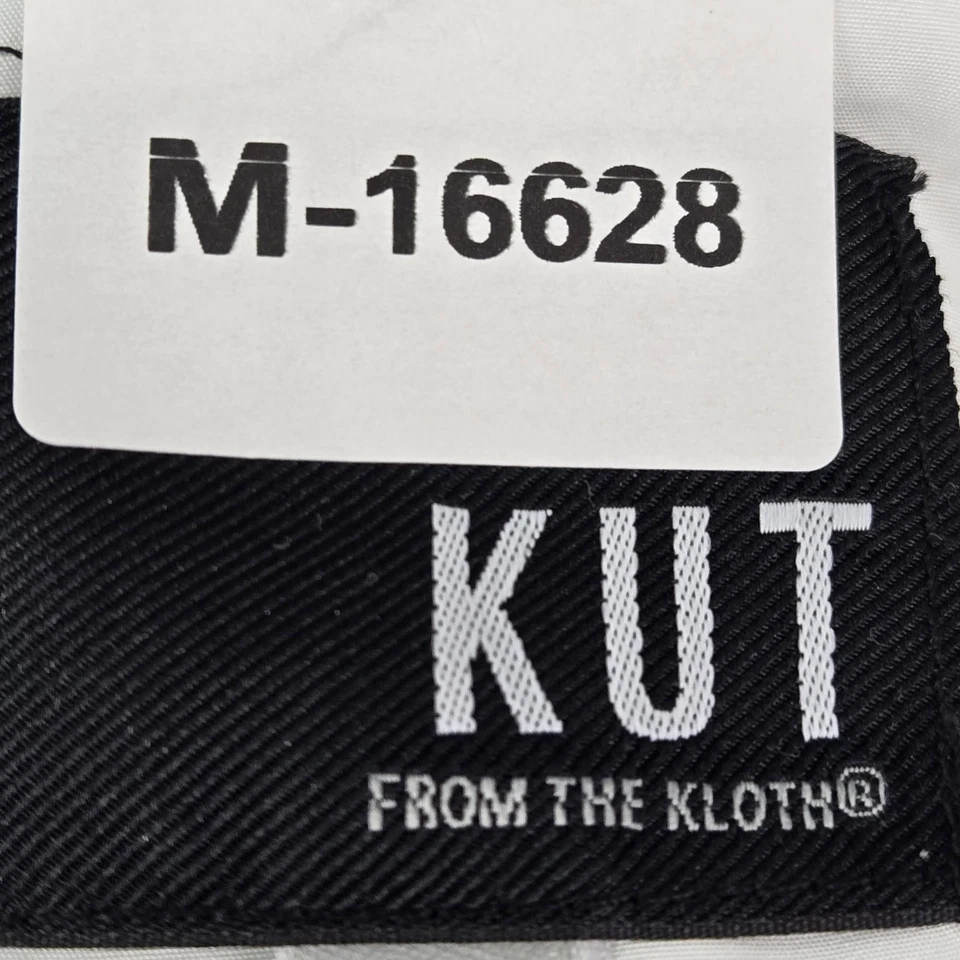 Chaqueta de mujer KUT From The Kloth M blanca bombardero Adley Diamond KJ53901 Foto 2 de 4