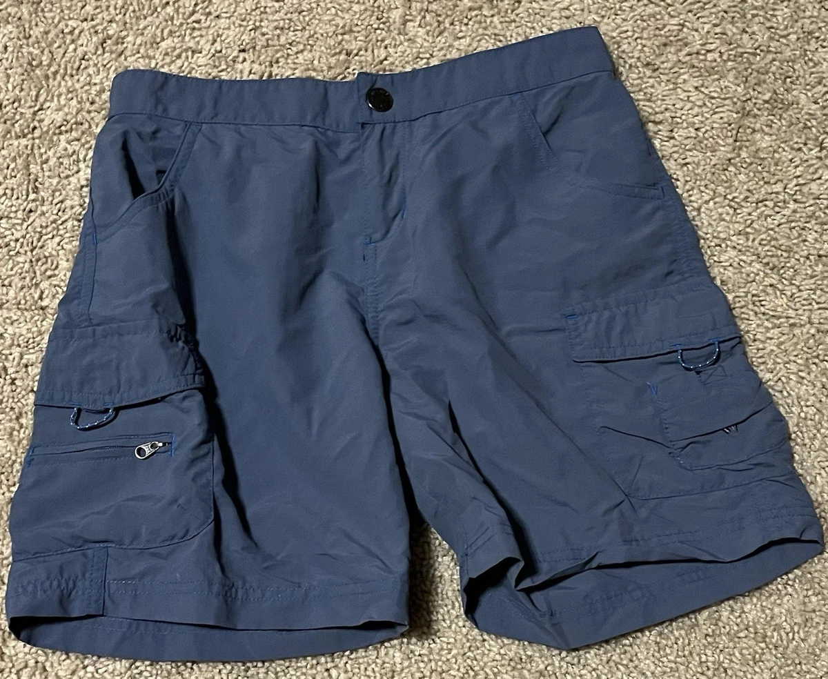 White Sierra Girls Crystal Cove River Shorts Nylon Cargo UPF