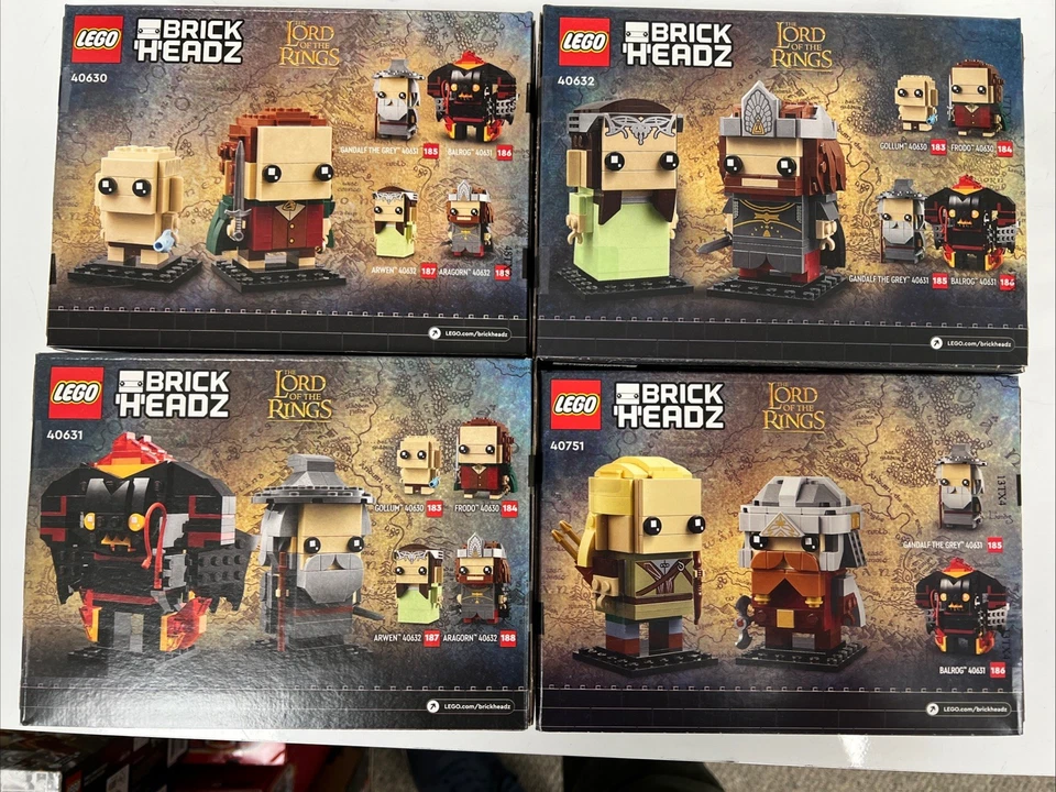 Lego Señor de los Anillos Brickhead 40630, 40632, 40751, 40631 Foto 2 de 2