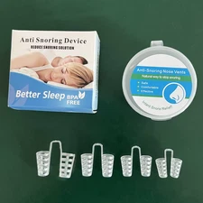 Anti Snoring Device Stop Snoring Nose Clip Easy Breathing  Sleep Assistance