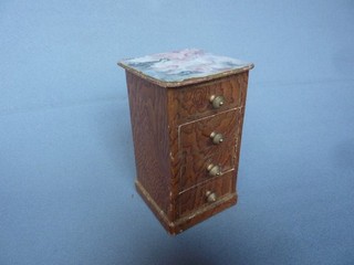 RARE ANTIQUE CONFECTIONERY BOX? LOUIS PHILIPPE BEDSIDE CARDBOARD