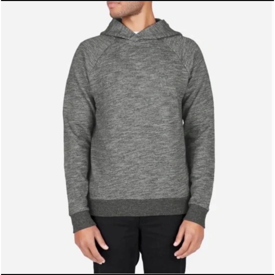 Everlane Hooded Pullover Sweatshirt Gray Size Men's S Athleisure Active Casual