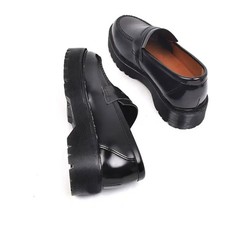 Men's Black Loafers 270/275 - Made in Korea, New