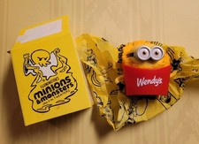 Wendy s Minions Monsters Adult Meal French Fry Costume Minion Figure 2026