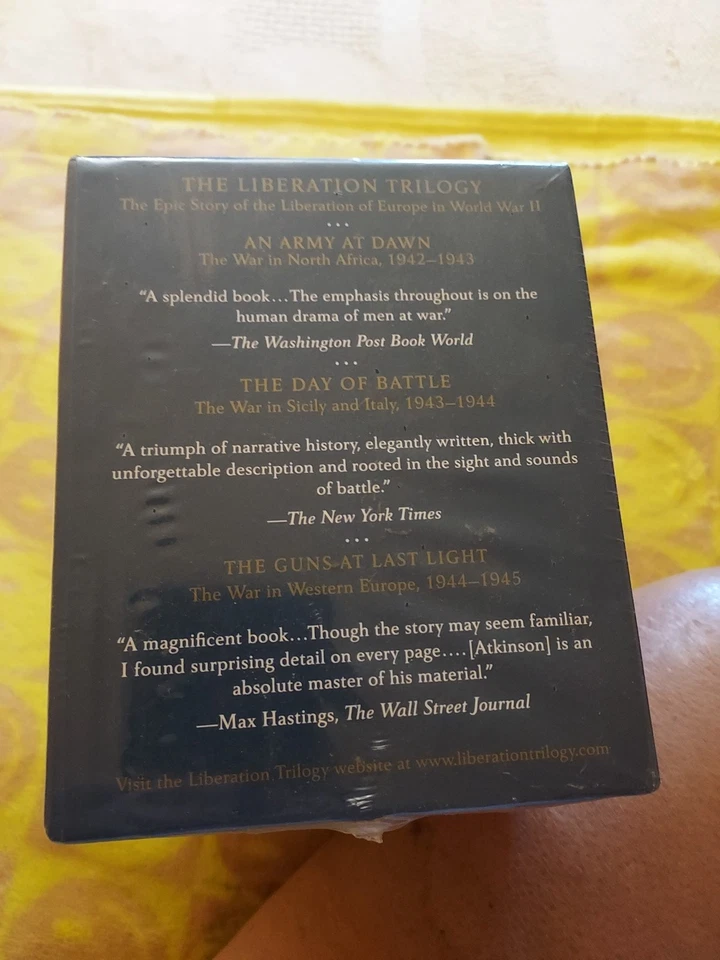 The Liberation Trilogy Rick Atkinson Hardcover New Sealed - Image 4 of 4