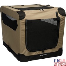 Soft-Sided Dog Crate Portable Pet Carrier Lightweight Travel Kennel