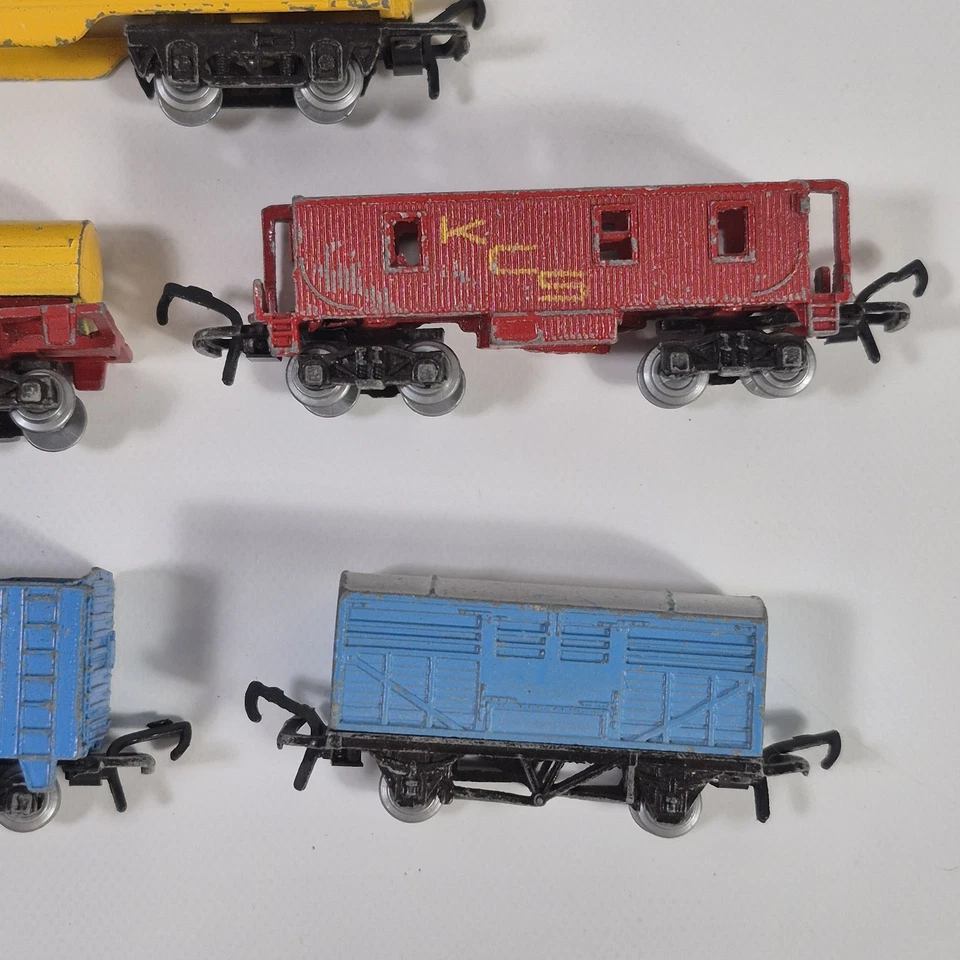 7 vagones de tren diecast vintage Lone Star England escala N ferrocarril vagón de pasajeros Foto 2 de 4