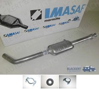 Imasaf Auspuff Msd, Mitteltopf für Renault Megane I Cabrio/Coach 1.6 E 66KW