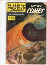 Gilberton Comics Classics Illustrated Off on a Comet Book #149 HRN 149 Low Grade