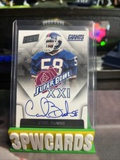2015 Panini Carl Banks Auto Super Bowl XXI