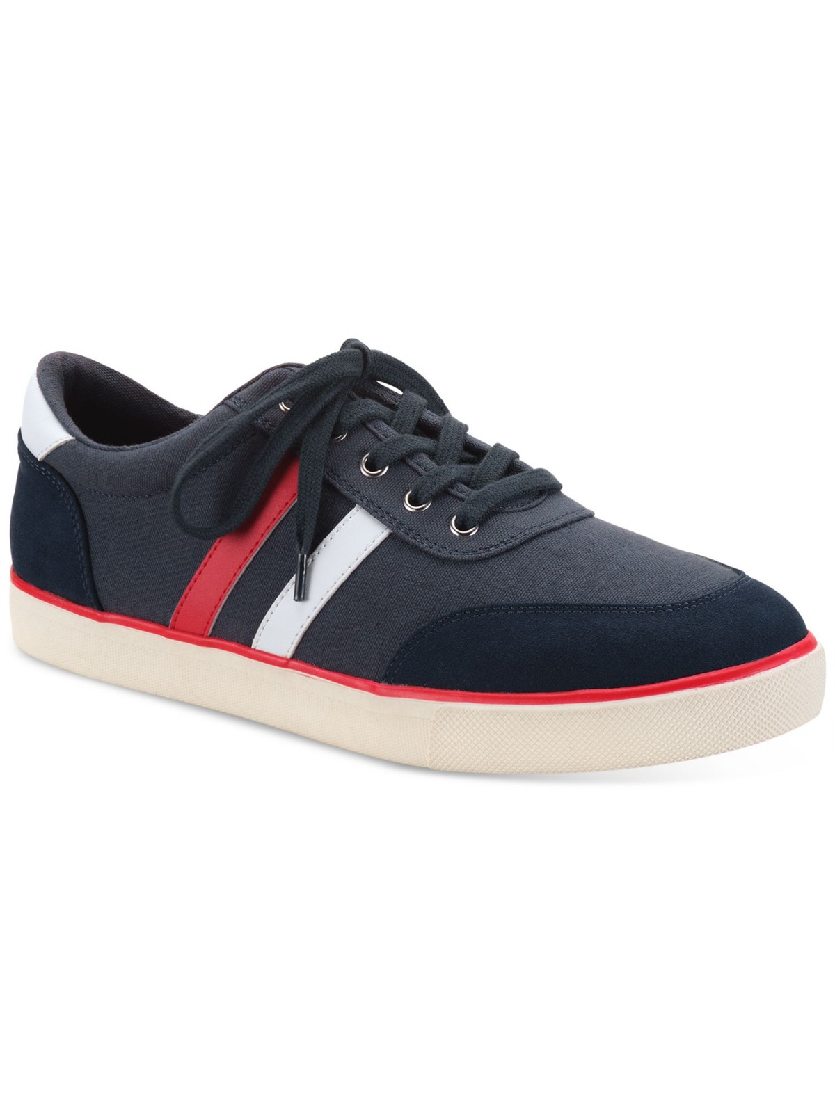 CLUBROOM Mens Navy Stripe Noah Round Toe Platform Sneakers Shoes 13 M 4690₽