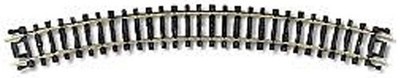 Atlas N Scale Code 80 19'' Radius Curve Bulk Model Train Track (10 Pieces)