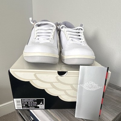 Jordan Air Jordan 2 Retro Low Python White/Cement Grey-Sanddrift DV9956-100 Men 