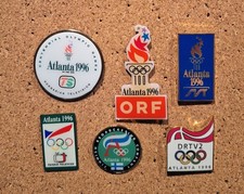  NICE 1996  OLYMPICS- FOREIGN MEDIA PINS- Hun...