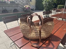 Handmade Raffia-Style Häkel-Einkaufstasche m...