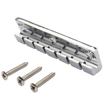 Alloy 6 String Anchor Type Stopbar Tailpiece With Screws For Lap Steel SG Guitar