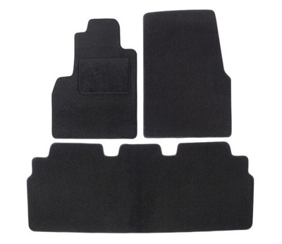 Velour Fußmatten Autotepiche Für Renault Espace 2003-2014 3-Tlg