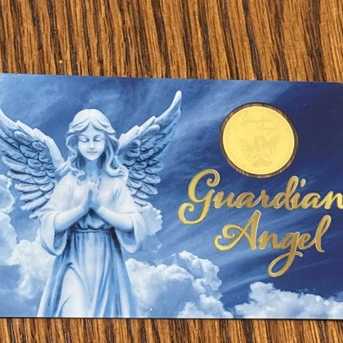 1/1000 oz Gold Coin 2023 Chad Guardian Angel Proof-Like Coin in Assay Card