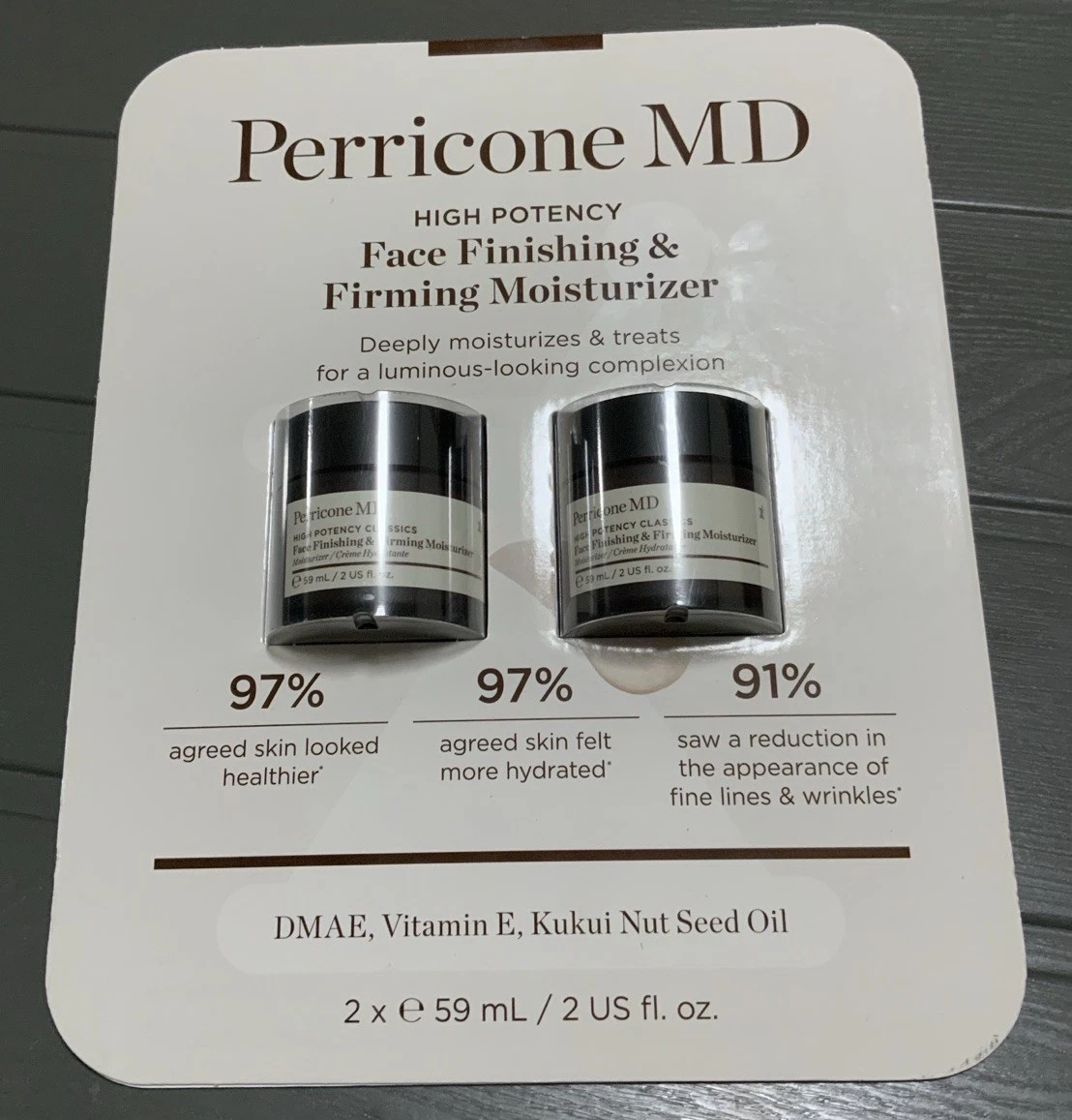 Perricone MD High Potency Face Finishing & Firming Moisturizer - 2 Pack 2 oz ea.
Opens in a new wind