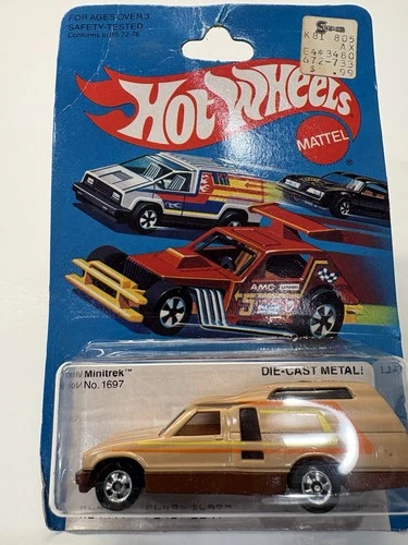 Vintage 1979, 1980 Hot Wheels Minitrek Beige Van  #1697