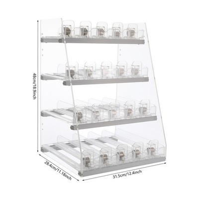 acrylic cigarette display Cigarette Display Rack, Multi-Tier Cigarette Clear Acrylic Retail Display  Case