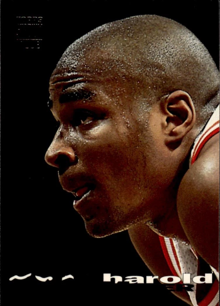 Harold Miner trading card