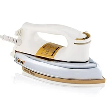 New Rico Super, 1000-Watt, Heavy Weight Coated Sole Plate Dry Iron- Free Postage