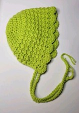 Crochet Baby Bonnet 0-6 Months