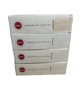 Vintage Kodak Carousel Transvue 140 Slide Projector Trays Original Box