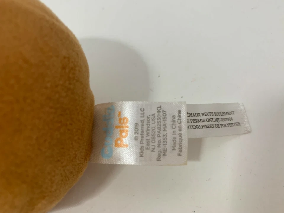 Kids Preferred Cuddle Pals mini 3" chocalho bebê preguiça pequeno brinquedo de pelúcia macio azul - Imagem 2 de 3