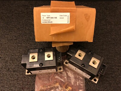 Westcode WPT500-16S Single SCR Thyristor Module Lot Of 2 NEW! 560A 1600V 