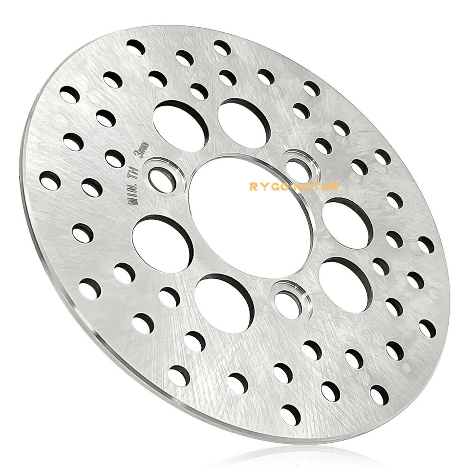 2 piezas discos de freno delanteros rotores 41080-1171 para Kawasaki Bayou 300 KLF300B 1988-04 Foto 4 de 4