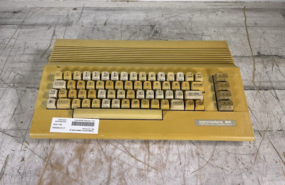 COMMODORE 64C VINTAGE PERSONAL COMPUTER SYSTEM  (NO POWER SUPPLY) - (PARTS)