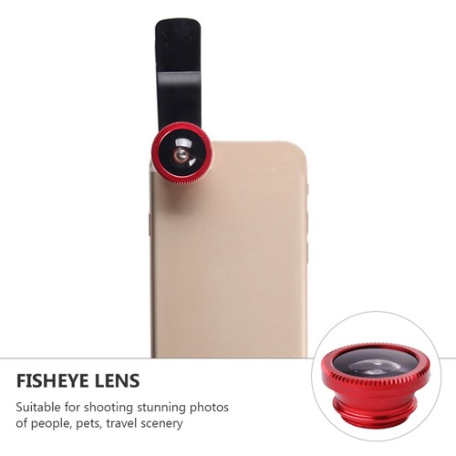 2 Sets Handy-Objektiv-Set Clip on Fish Eye Kameraobjektive Für Mobiltelefone - 第 11/12 張圖片
