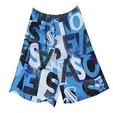NWT LETTERS SUMMER BEACH MEN'S SWIMWEAR TRUNKS SLIM FIT BOARD SHORTS SIZE S