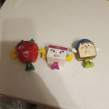 Vintage McDonalds Food Changeables Transformers Happy Meal Toys 