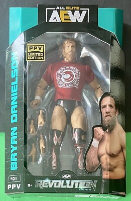 Bryan Danielson 2024 AEW REVOLUTION PPV LIMITED EDITION TARGET EXCLUSIVE Figure