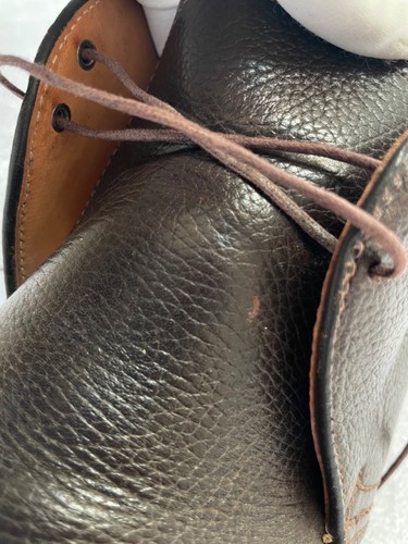 Alden Chukka Brown Leather Boots Made in USA Men's 11 1/2 - Picture 15 of 24