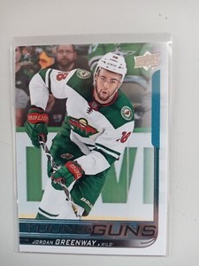 2018-19 Upper Deck Jordan Greenway Young Guns Rookie YG #213 Minnesota Wild Rc