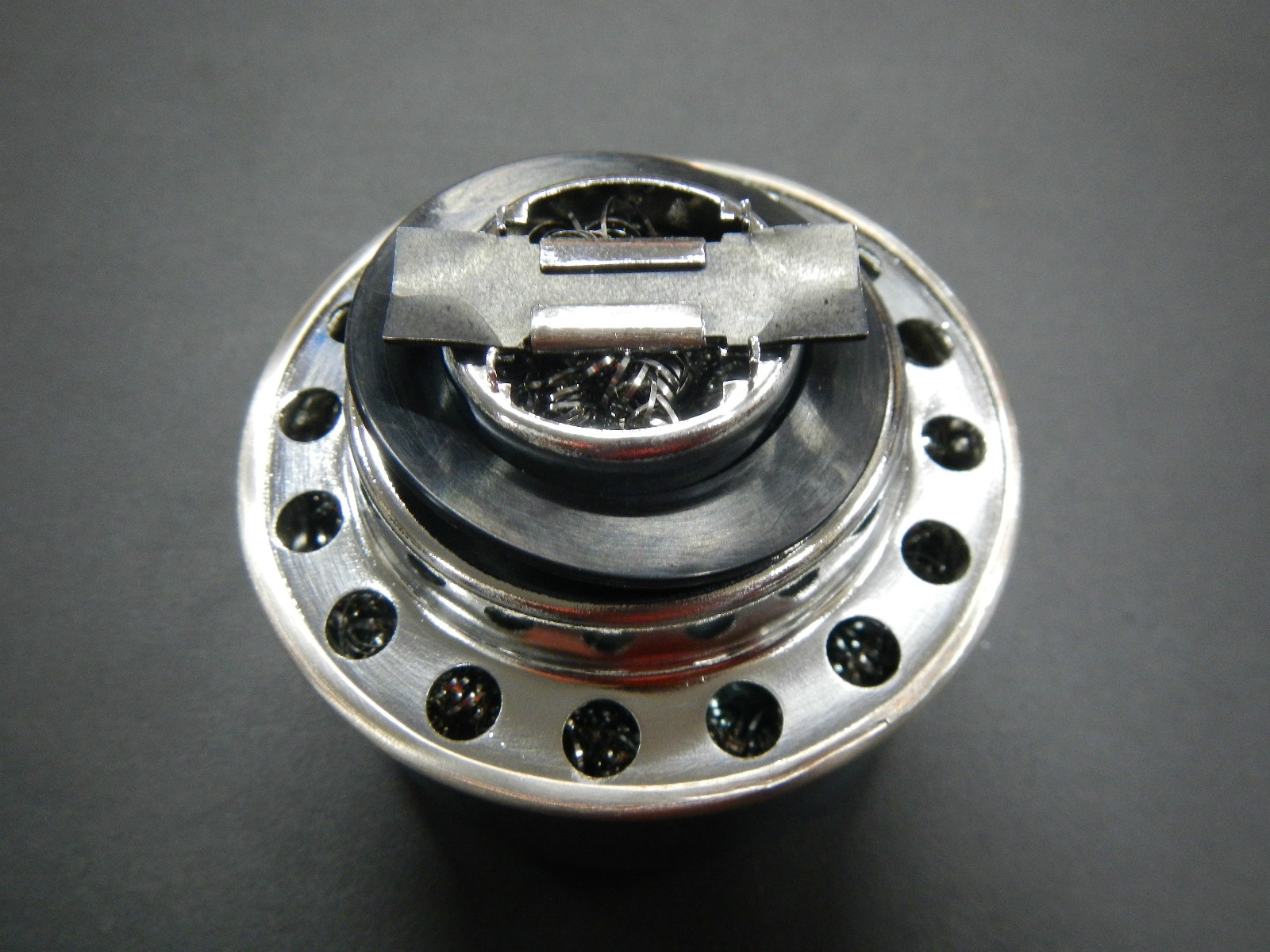 NEW Buick Nailhead Finned Aluminum Valve Cover AC Breather Oil Fill Cap 64 65