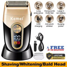 USB Rechargeable Foil Shaver Electric Cordless Wet/Dry Shaver Razor for Men Gift
