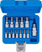 "Bgs 13X Innensechskant Bits Nuss 2-12 Mm Bit Bitnuss 1/4\" 3/8\" 1/2\" NüSse Satz"