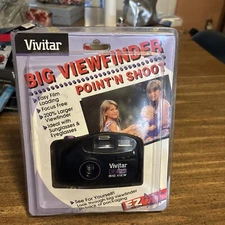 Vintage Vivitar EZ Point N Shoot Big Viewfinder Camera New in Package