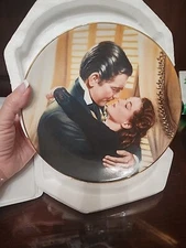 VTG Gone with the Wind "Marry Me Scarlett" Plate Paul Jennis 1991 Critics Choice