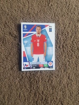 💥Topps Match Attax Euro 2024 Base Card Czech Republic #Cze 11